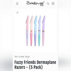 The Creme Shop Fuzzy Friends Dermaplane Razors (5pc.)